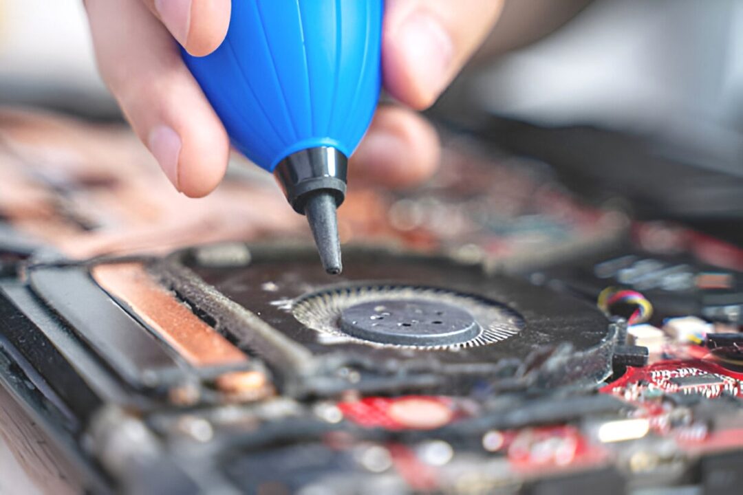 Clean a Laptop Fan Using a Vacuum 