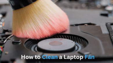 How to Clean a Laptop Fan