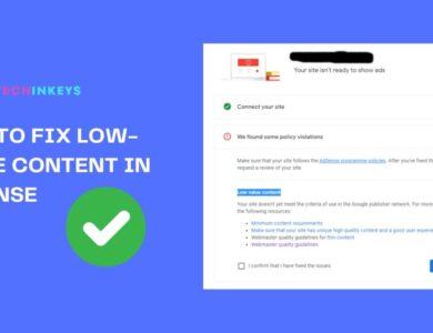 How to Fix Low-Value Content in Adsense