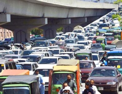 The Karachi traffic plan for New Year's Eve has been revealed.